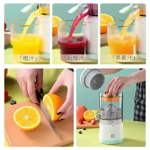 Extractor de Jugos Inalámbrico de Gran Tamaño, Recargable por USB, Exprimidor Eléctrico Doméstico, Licuadora Portátil - Product Image 4
