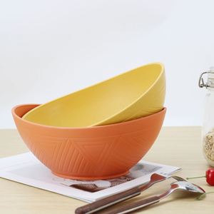 Ensemble de bols de rangement ronds personnalisés en PP pour fruits, collations et salades – Bols mélangeurs en plastique - Product Image 3