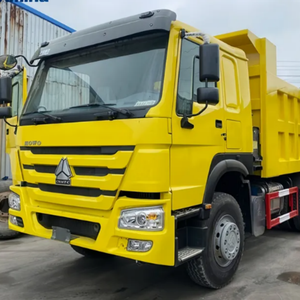 Camion benne multifonctionnel d'occasion HOWO 6x4 à conduite à droite Euro 3, 371ch/375ch, en promotion - Product Image 6