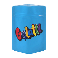 Sacs Doypack personnalisés YSH avec logo, emballage plastique 1 kg, qualité alimentaire standard allemande, sachets souples verticaux 21*27 cm pour bonbons bleus