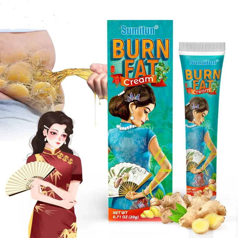 Krim pembakar lemak lengan ramping, produk pelangsing lengan kaki alami penurun berat badan