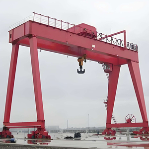 Grue à portique à double poutre APAX CRANE MG de type 10 tonnes à bas prix avec moteur, boîte de vitesses, roulement et télécommande - Product Image 1