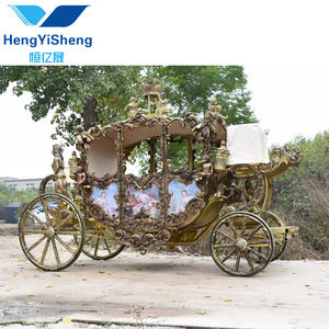 OEM Lujo Boda Buggy Clásico Real Carruaje de caballos Vintage William Estilo Transporte Especial - Product Image 1