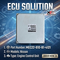 Module de commande du moteur OEM d'occasion, module ECU MEC22-810-B1-4121 R7 pour Nissan Hitachi, ordinateur de moteur OEM