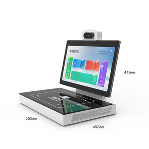 Station de travail pour le personnel de la bibliothèque intelligente, équipement de bibliothèque, station de travail RFID pour bibliothécaire, poste de travail RFID tactile pour livres, système de bibliothèque - Product Image 3