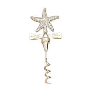 Bouchon de bouteille en forme d'étoile, élégant et simple, en alliage de zinc, tire-bouchon, cadeau de fête - Product Image 5