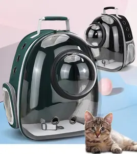 आउटडोर यात्रा कुत्ता बिल्ली बैग पालतू बैकपैक आउट पोर्टेबल स्पेस पालतू केबिन बैग केज कैरियर बैकपैक