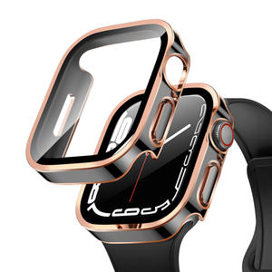 Vetro impermeabile + cover rigida per IWatch 7 <span class=keywords><strong>6</strong></span> 5 4 SE Protezione schermo per <span class=keywords><strong>Apple</strong></span> <span class=keywords><strong>Watch</strong></span> 45mm 44mm 40mm 41mm - Product Image 4