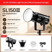 Godox SL150W BI Luce LED Professionale a Doppia Temperatura di Colore di Terza Generazione per Streaming Live e Registrazione Video