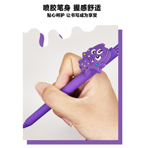 Halloween Gel <b>Pen</b> 0.5mm Uv Printing Custom PVC Soft Rubber Patch Promotional Writing Gift Advertising Signature - Product Image 5