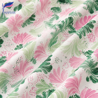 Tissu Popeline Uni 100% Coton Imprimé Numérique à Motif Floral Tissé Personnalisable à Faible MOQ pour Robes d'Été et Vêtements pour Garçons