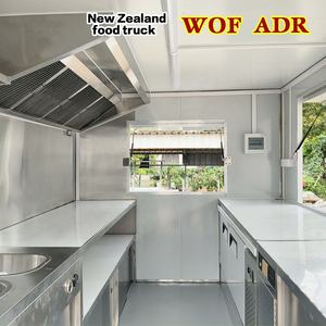 Remolque de comida para horno de Pizza con estándares de Nueva Zelanda, cocina totalmente equipada, carrito de jugo de hamburguesa, camión de comida móvil - Product Image 3