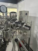 Homogénéisateur émulsifiant industriel fixe sous vide pour la production de crèmes cosmétiques