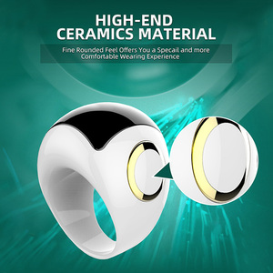 Anillo de Cerámica Equantu para Zikr Musulmán, Anillo de Oración Islámico con Reloj Azan, Tasbih Portátil para el Adoración Diaria, Anillo Tasbeeh - Product Image 4