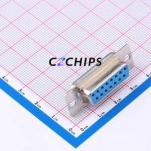 X0115FT7BL1 D-Sub/VGA Connector DIP Connector ( Connector Type: Standard D-Sub )( Gender: Female )( Total Number of PINs: 15P ) - Product Image 1