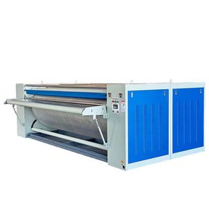 Single Roller Stainless Steel Flatwork <strong>Ironing</strong> Machine | Electric/Steam/Gas Heated Continuous <strong>Industrial</strong> Laundry <strong>Equipment</strong> - Product Image 2