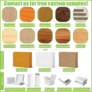 Eco-Friendly Multifunctional Wooden <strong>Snack</strong> <strong>Tray</strong> &amp; Bamboo Plate Custom Size Shape For Serving Cake Dessert Coffee Bathroom Jewelry - Product Image 4