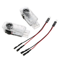 Lampe de bienvenue LED pour portière de voiture avec logo Audi A3 A4 B8 B6 A5 B7 A3 A6 C5 A6 C6 Q7 Q5 Q3 A1 A7 R8 TT TTS S Line, effet ombre fantôme