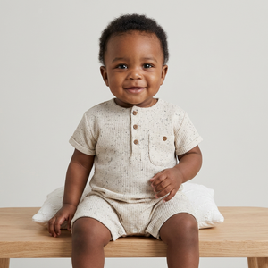 Ropa de bebé al por mayor para recién nacidos e infantes, 100% algodón, peleles estampados, monos de moda para niñas, nuevo fabricante de peleles en India - Product Image 1