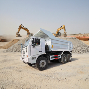 Camion benne minier d'occasion SINOTRUK 31-40 tonnes, camion benne lourd diesel Howo avec transmission manuelle HW19710 - Product Image 2