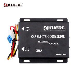 KUERL Car Electric <b>Converter</b> 24V to 12V 30A DC-DC Step Down Automotive Power Supply - Product Image 1