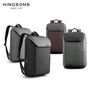 Kingsons Men's Backpack 20-35L Water-Repellent Business Travel Bag Minimalist Design Outdoor Sports Backpack - Product Image 1