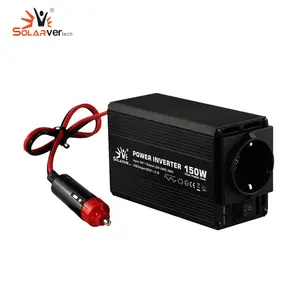 Petit onduleur 150w DC à AC 3 phases onduleurs modifiés pour camion 12V/24V/48V à 110V/220V prise de Support personnalisée