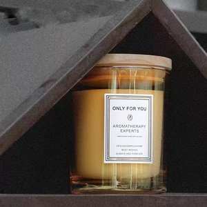 أوعية شموع فريدة من نوعها بملصق خاص مخصص 3 أونصة 4 أونصة 8 أونصة 10 أونصة 12 أونصة برطمانات زجاجية فارغة بغطاء للشموع وصناديق - Product Image 5