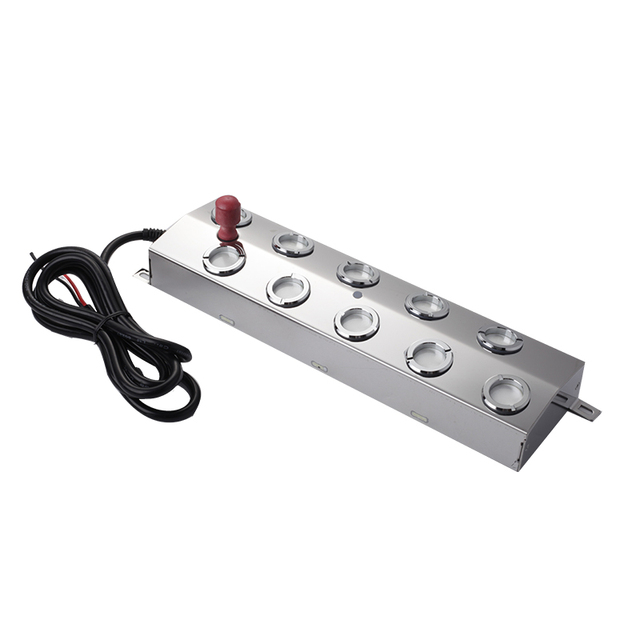 High Quality Stainless Steel 10-Head Ultrasonic Mist Fogger Maker Electric New 7L/h Timer
