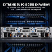 Serveur en rack haute performance, puissance de calcul parallèle élevée pour les projets de traitement de données, PowerEdge R7725