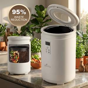 Broyeur de déchets alimentaires électrique ultra-silencieux pour comptoir, 40 dB, fonctionnement silencieux et sans odeur - Product Image 1