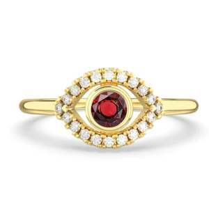 Anillos clásicos de piedra natal de Plata de Ley 925 de alta calidad para mujeres adolescentes regalos de boda de cumpleaños perfectos para niñas hijas - Product Image 3