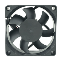 MEIXING-Ventilateur Axial en Plastique GX7025, 12V/24V, 70x70x25mm, pour Refroidissement Haute Vitesse