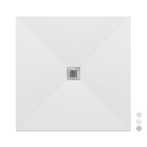 Plato de Ducha Bliss Quadro Line 70 x 70 cm Beige 1015 - Product Image 1