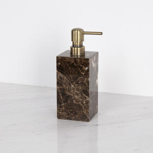 Botella de Loción de Mármol Personalizada para Baños de Hotel, Botella de Porcelana para Almacenamiento de Líquidos con Logotipo Personalizado, Botellas para Champú y Gel de Baño - Product Image 6