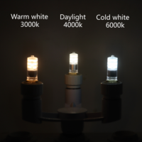 Ampoule LED SMD 3W en gros du fabricant, mini lampe sans scintillement, AC 220-240V, économie d'énergie, culot G9 pour décoration intérieure