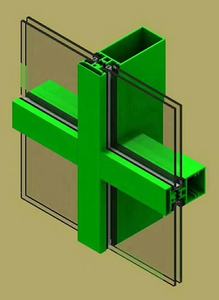 불산 중국 고품질 맞춤형 알루미늄 PVDF 커튼 월 및 액세서리 건물 외관 중국 제조 업체 - Product Image 6