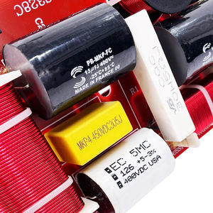 Filter Frekuensi Pembagi Frekuensi Pasif 500W Treble Bass Hifi Board High Low Speaker Audio 2 Way Crossover WEAH C328C - Product Image 4