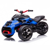 Nuevo modelo 2026: Vehículo infantil de gran volumen, ATV de 3 ruedas de 12V, coche eléctrico de 12V 4.5A, motocicleta infantil de plástico con batería