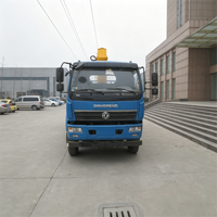Grue montée sur camion de 7 tonnes, hauteur de levage maximale de 15 m, rotation hydraulique à 360 degrés, grue mobile de construction