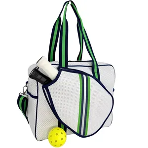 Bolsa de neopreno para raqueta de tenis, accesorio portátil, impermeable, personalizado