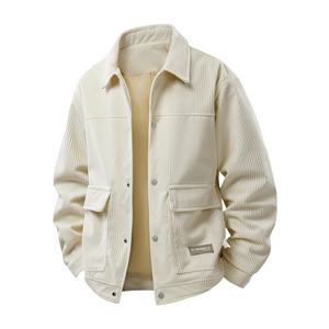 Chaqueta con Logotipo Personalizado para Hombre, Primavera 2025, Nueva Chaqueta con Solapa, Estilo Coreano, Color Sólido, Cómoda y Casual - Product Image 5