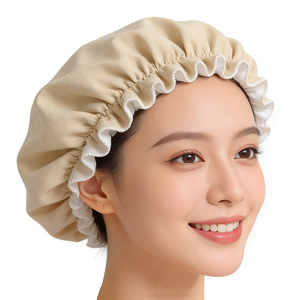 Gorro Elástico y Reutilizable para el Cabello con Aceite de Ricino para Mujeres, Impermeable, con Capas, Kit de Aceite de Ricino para Cabello Dañado - Product Image 2