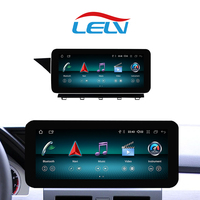 LELV Autoradio GPS Android 14.0 10,25 pouces pour Mercedes Benz GLK X204 2008-2015 NTG 4.0/4.5, Lecteur Multimédia, Garantie 1 An