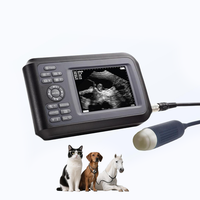 Échographe vétérinaire portable à main, appareil d'échographie numérique pour la gestation des bovins, des chevaux, des chiens et des chats