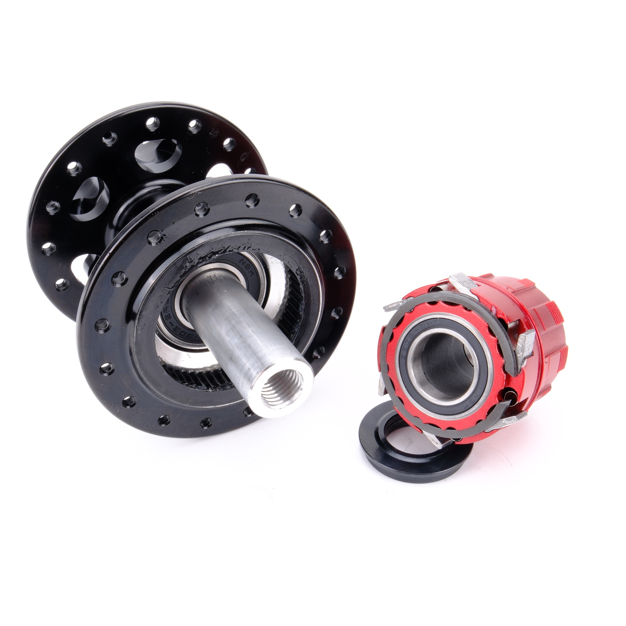 Jeu De Moyeux BMX/frein à Disque 36 Trous 120 Clics Roulements Scell 432500