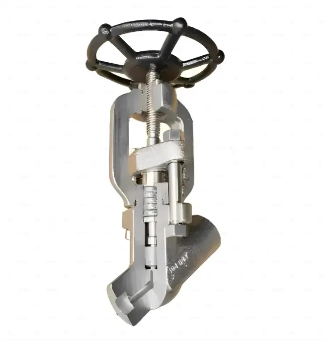 Y Type Globe valve Hydraulic Flange Valve Super Critical Power Plant Valve