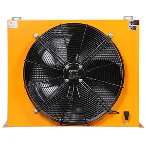 Dongxu AH2431T-CA Series brazz plate Oil Cooler Fan Hydraulic heat exchanger CNC