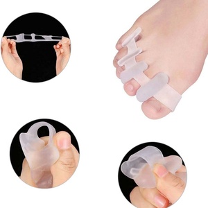 Separadores de Dedos Cómodos de Gel de Silicona para Dedos Superpuestos, Corrector de Dedos Relajante con Soporte - Product Image 5
