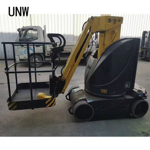 Nacelle élévatrice électrique à batterie UNW Lift Mini, nacelle élévatrice à mât vertical simple pour travaux en hauteur et espaces étroits - Product Image 3